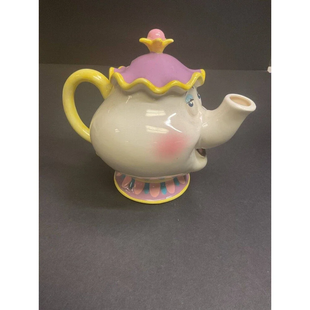 Vintage 1990s Mrs Potts Beauty And The Beast Bank Disney